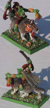 Goblin Boss Wolf Rider by lorenz82