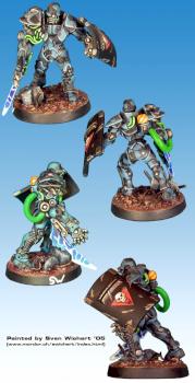 Urban War: Viridian Shock Marine 1 by Vulture