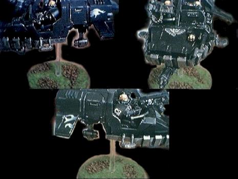 Ravenwing Land Speeder by grimstalker