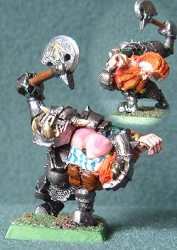 Black Orc Musician by porkwrench