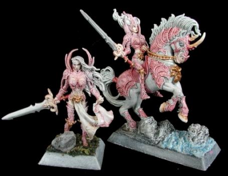 The Red Lioness from Confrontation (mtd and unmounted) by sivousplay