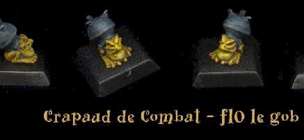 Confrontation Wartoad ( babayagob's familiar ) by GoboflO