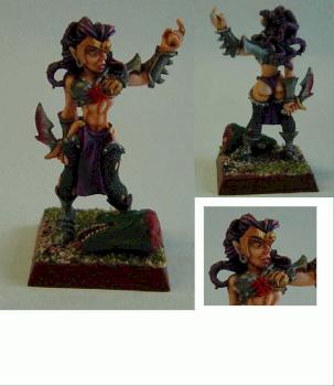 Dark Elf Witch - by Ben