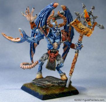 Tzeench  deamon prince by Menelker