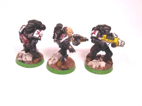 Black Templar Bolter Marines by templarchaplain