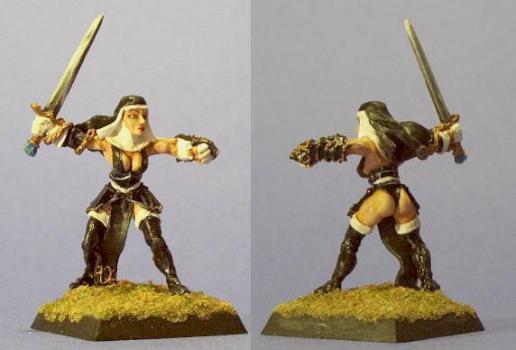 Battle Nun (Reaper) by tallyrand