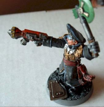Commissar with Axe by joykiller72