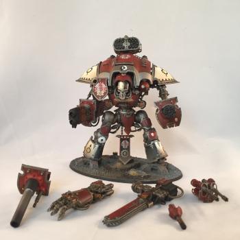 Imperial Knight house Taranis by Mr Blight Side
