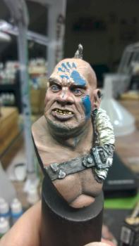 Ogre bust by zweifler