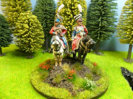 28mm Front Rank Prince Józef Poniatowski Command Base by avalonindustries2040