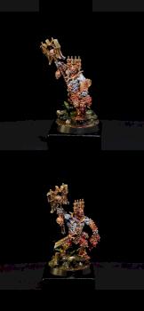 Khorne Bloodreaver Champion by Sorn