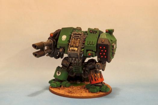 Salamanders Dreadnought by Abrethor