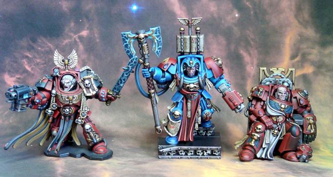 Space Hulk characters by RAFF