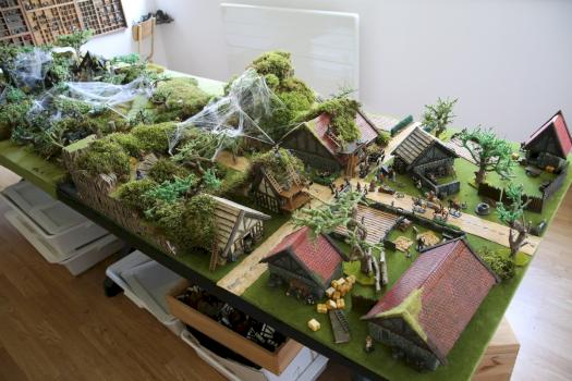 Against the wild, rpg 28mm terrain by tangaloca