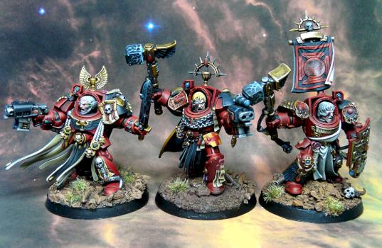 Blood Angels terminator captain Karlaen by RAFF