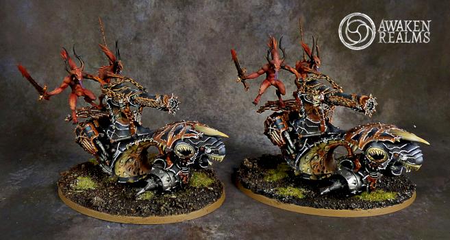 Khorne Skullcannons by Awaken Realms