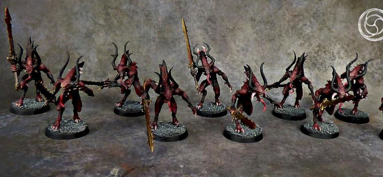 Khorne Bloodletters by Awaken Realms