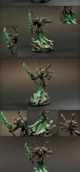 Warmachine Cryx Lich Lord Asphyxious by Runic