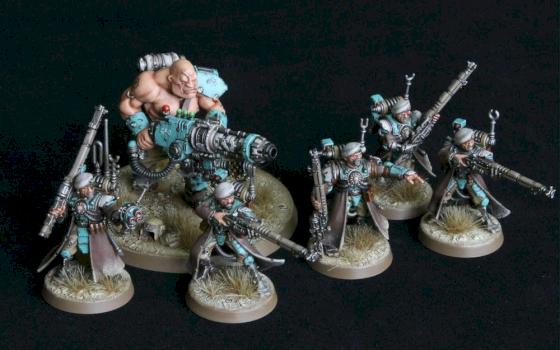 Post-Apocalyptic Ad Mech by Hive City Dweller