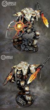 Imperial Knight Cerastus Lancer details by Awaken Realms