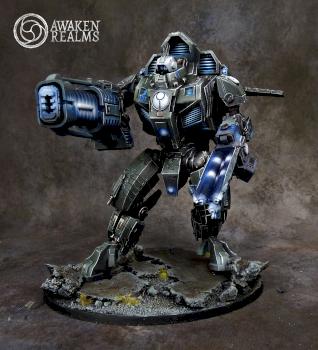 Tau Empire Y'Vahra Battlesuit by Awaken Realms