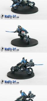 Yojimbo, Mercenary Sword (Biker) by MadFlyArtStudio