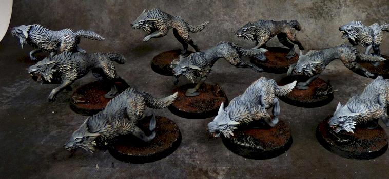 Space Wolves Fenrisian Wolves by Awaken Realms