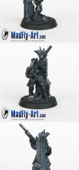 Vindicare Assassin by MadFlyArtStudio