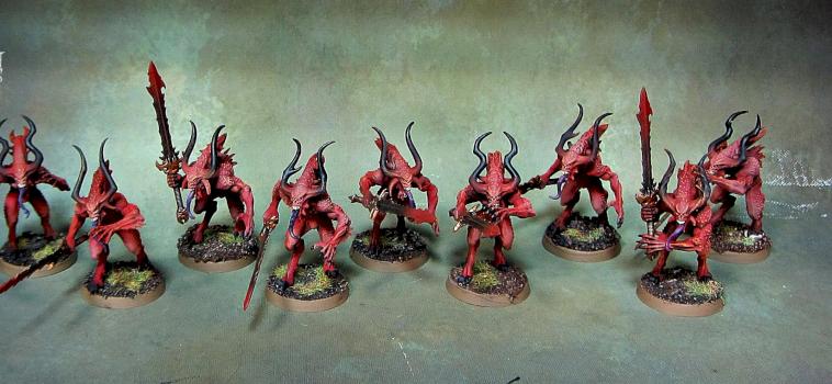 Khorne Bloodletters by Awaken Realms