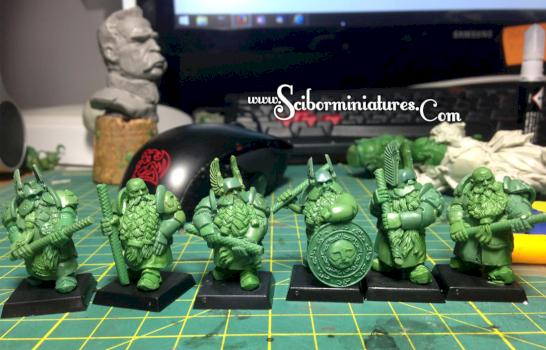 Dwarves - work in progress by Scibor