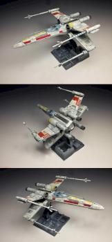 Bandai Star Wars 1/72 Scale X-WING Starfighter Plastic model kit by Paint Gretchin