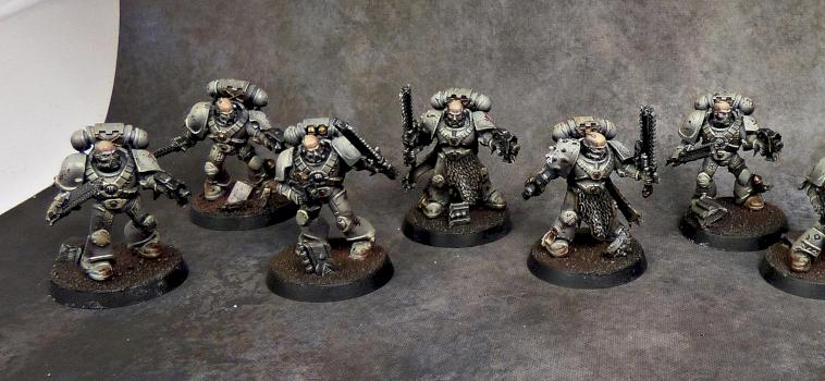 Space Wolves War Hounds themed Blood Claws by Awaken Realms