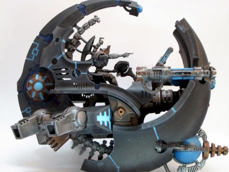 Necron Tesseract Ark by nthutch