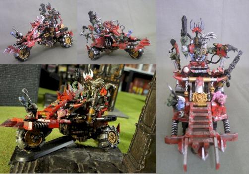 Ork WarBoss ride on The Monster Bike by tichiro
