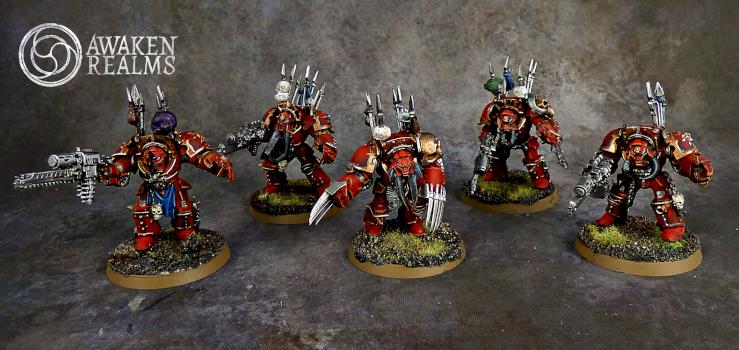 Chaos Khorne Terminators by Awaken Realms