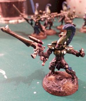Eldar Dire Avenger by sparkyrutte