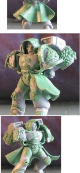Salamander WIP Chaplain by Artimis Vergadin