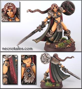 Female Viking Warrior by EArkham