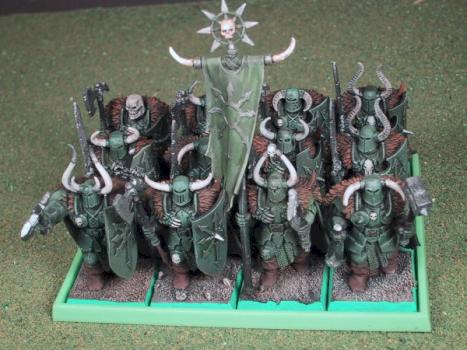 Nurgle Warriors of Chaos by kevinsho27