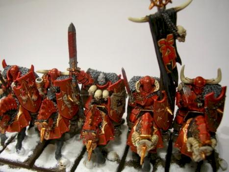 Knights of Khorne by Chacotic