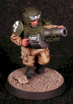 Cadian Shock Trooper Grenade Launcher by Festablo
