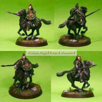 Rohan Royal Guard Mounted by lightning2911