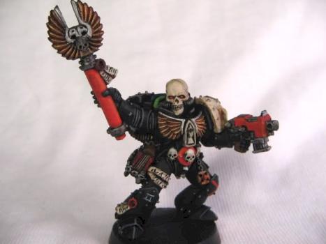 Chaplain Caedus of the Blood Angels by NinjaSqurl