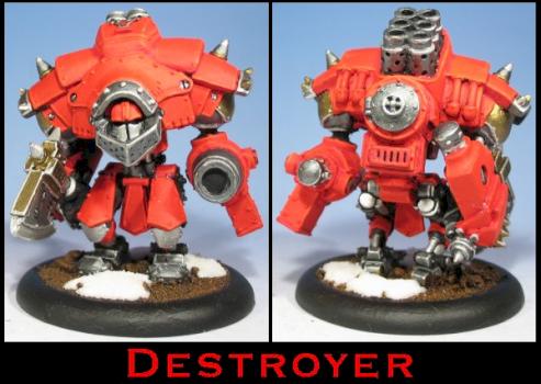 Khador Heavy Warjack - Destroyer by Plot2Kill