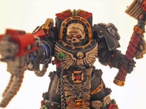 Space Marine Chaplin by drewfis