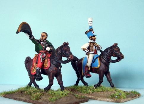 Napoleonic French Marshall and ADC by zilch