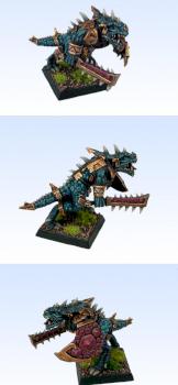 Lizardmen Saurus Oldblood by Brokenblade