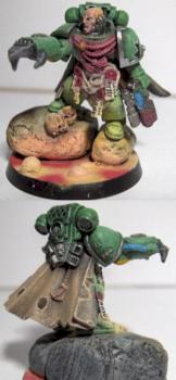 Reptile Chapter 3rd Battle Company's Captain Bravis by Matyilinko
