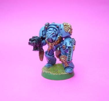 Space Wolf Terminator by Spiderzoid