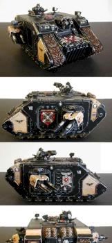 Black Templar Land Raider by LuckyNo.5